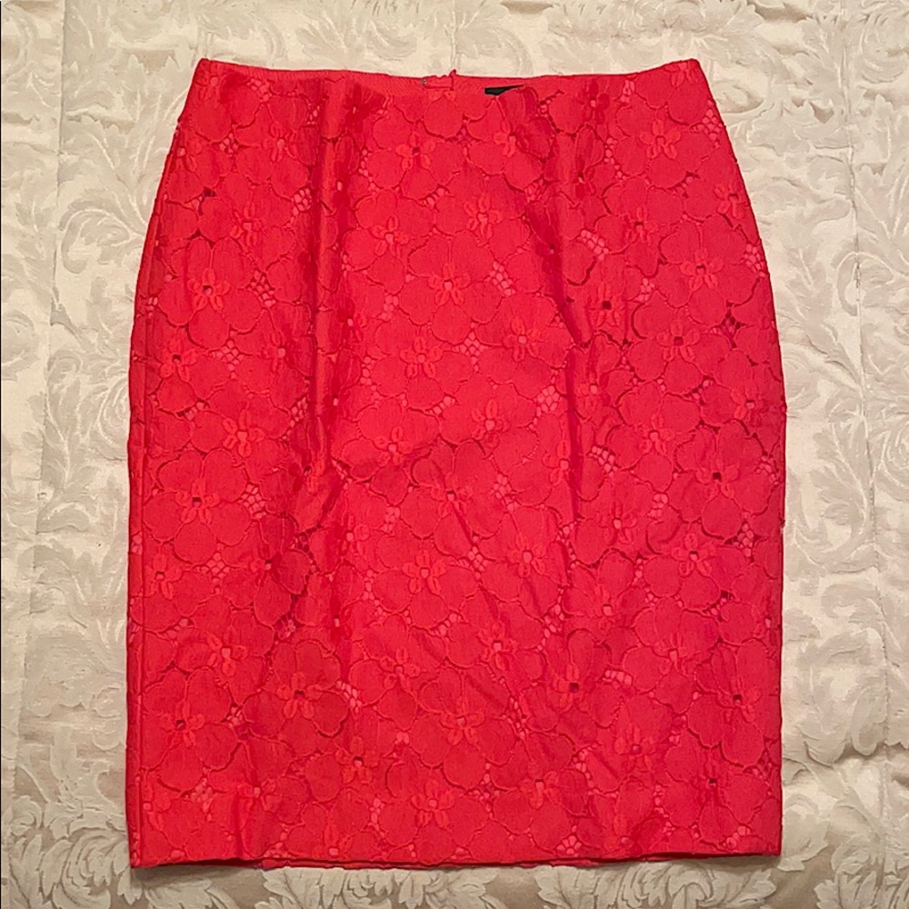 Ann Taylor lace skirt.
